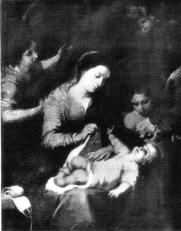 MOTHER AND CHILD, MURILLO (SPANISH: BORN 1618?; DIED 1682).
