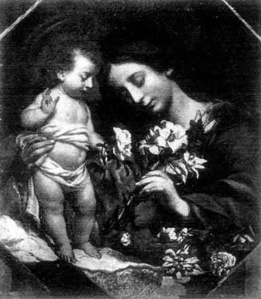 MOTHER AND CHILD. CARLO DOLCI (ITALIAN: BORN 1616; DIED 1686).