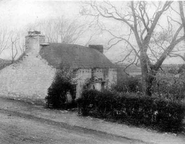 BALLAVOLLEY COTTAGE, BALLAUGH, ISLE OF MAN, WHERE HALL CAINE LIVED AS A LITTLE BOY.