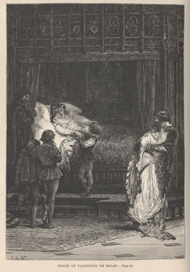 Death of Valentine de Milan——45