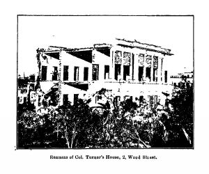 Remains of Col. Turner's House, 2, Wood Street.