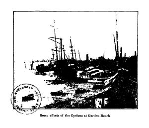 Some effects of the Cyclone at Garden Reach