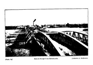 Howrah Bridge from Calcutta side.
