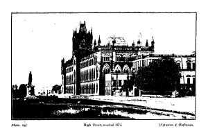 High Court, erected 1872.