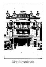 W. Leslie & Co.'s premises, Chowringhee