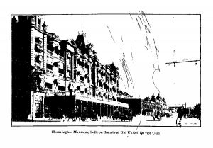 Chowringhee Mansions, built on the site of Old United Service Club.