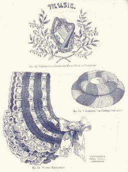 No. 52. CENTRE OF A COVER FOR MUSIC BOOK OR PORTFOLIO. 