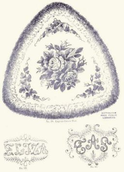 No. 58. LIQUEUR-STAND MAT, No. 59, No. 60  