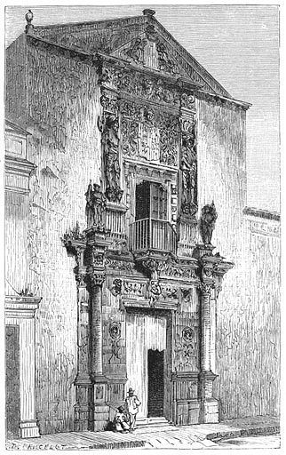 Het huis van don Francisco de Montejo te Merida. (Blz. 22)