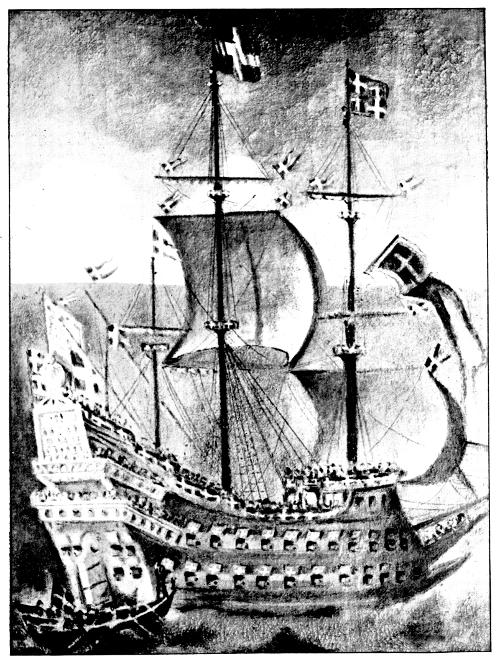 CARRACK IN WHICH THE KNIGHTS ARRIVED AT MALTA, 1530.