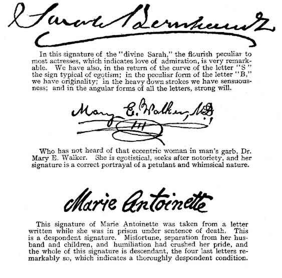 HOW SOME CELEBRATED WOMEN WRITE.