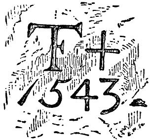 INSCRIPTION ON SPANISH ROCK