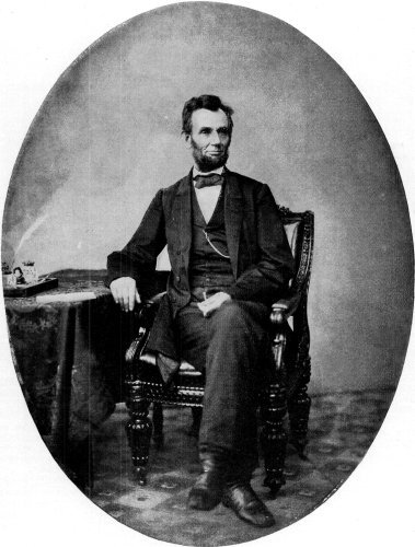 LINCOLN IN 1863 OR 1864.