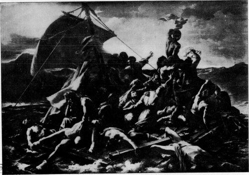 THE RAFT OF THE 'MEDUSA.' FROM A PAINTING BY GÉRICAULT IN THE LOUVRE.