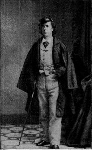 ELLSWORTH IN THE SPRING OF 1861, WHEN HE WAS A LIEUTENANT IN THE REGULAR ARMY AND JUST BEFORE HE RECRUITED THE REGIMENT OF NEW YORK ZOUAVES.