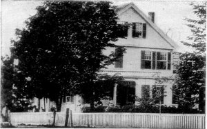 THE HOUSE IN ANDOVER, MASSACHUSETTS, WHERE THE SCHOOL CALLED 'THE NUNNERY' WAS HELD.