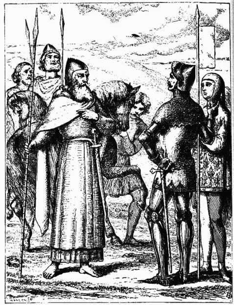 Interview between MacMurrough and the Officers of Richard the Strong.