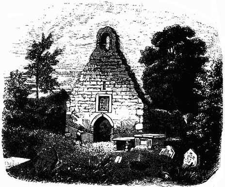 TUBRID CHURCHYARD—BURIAL-PLACE OF THE HISTORIAN KEATING.