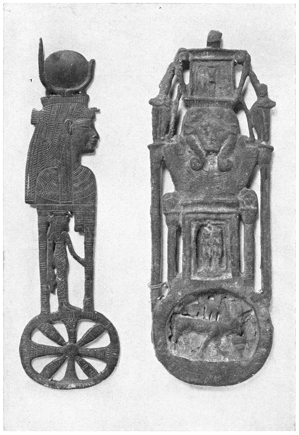 Amuletten van Hathor.