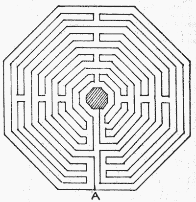 FIG. 1.—Maze at St. Quentin.