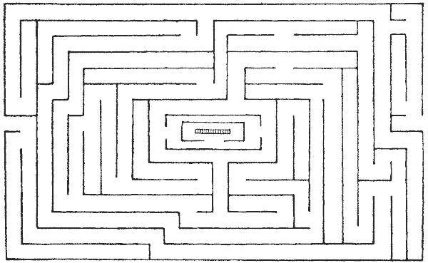 FIG. 16.—Maze at Hatfield House, Herts.