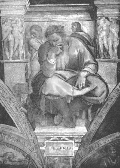 JEREMIAH. Sistine Chapel, Rome.