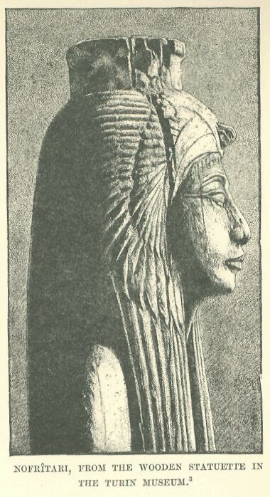 109.jpg NofrÎtari, from The Wooden Statuette in the Turin Museum 