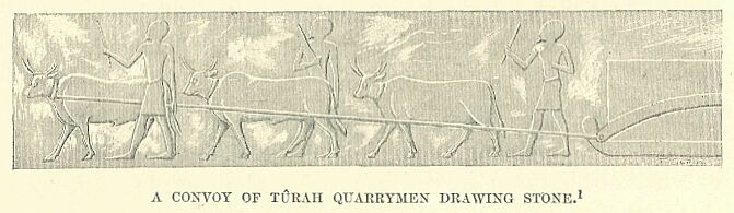132.jpg a Convoy of TÛrah Quarrymen Drawing Stone 