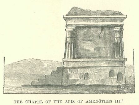 245.jpg the Chapel of The Apis Of AmekÔthes Iii. 
