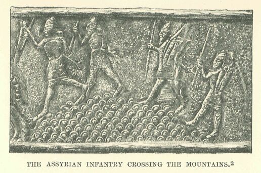 191.jpg the Assyrian Infantry Crossing The Mountains