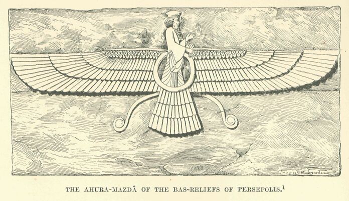 012.jpg the Ahura-mazdÂ of The Bas-reliefs Of Persepolis 