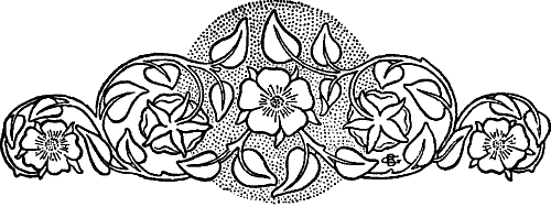 Decorative floral motif