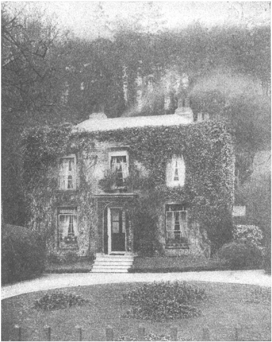 Flint Cottage, Boxhill, the Home of George Meredith