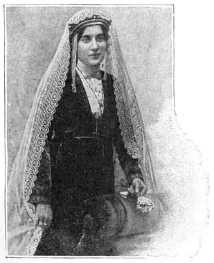 Armeno-Georgische jonge vrouw.