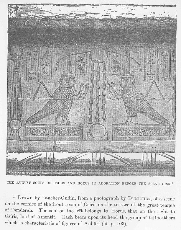 148.jpg the August Souls of Osiris and Horus in Adoration Before the Solar Disk. 1 