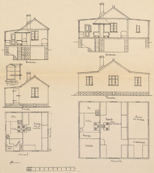Baðstofuhús 1 og 2 Baðstofuhús 1 og 2