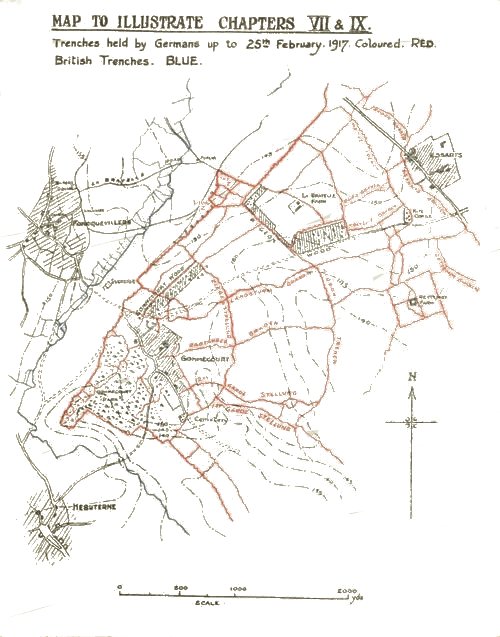 Map To Illustrate Chapters VII & IX.
