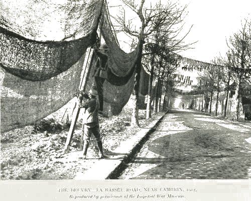 The Beuvry—la Bassée Road, Near Cambrin, 1917.