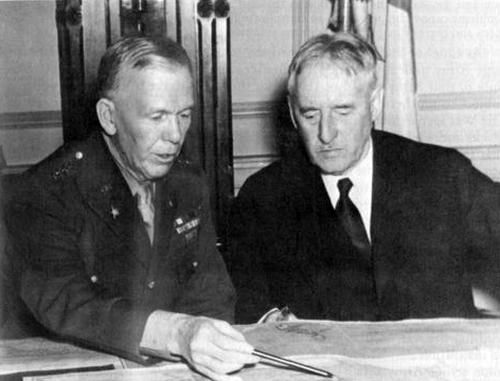 General Marshall and Secretary Stimson