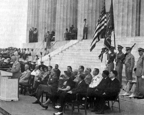 President Truman Addressing the NAACP Convention