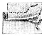 FIG. 15. FRENCH DOUBLE-SEAM.