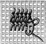 FIG. 272. KNOTTED STITCH.