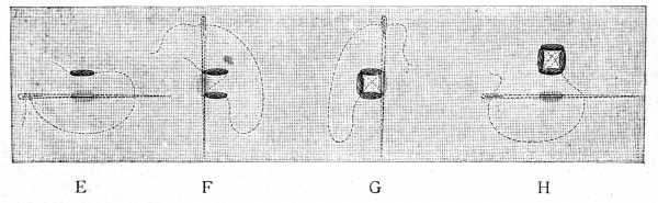 FIG. 299. SQUARE STITCH FORMING THE BACK OF THE CROSS STITCH.