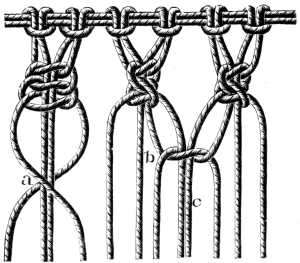 FIG. 533. DOUBLE CROSSED KNOT.