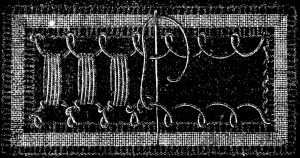 FIG. 709. INSERTION WITH BEAD STITCHES.