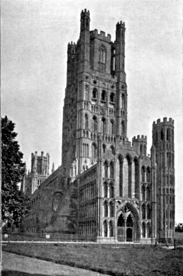 THE CATHEDRAL FROM THE WEST.