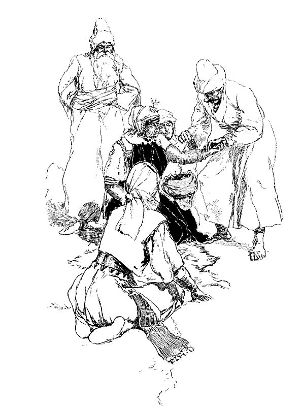 Hajji Baba Bleeds the Banou. 4.jpg