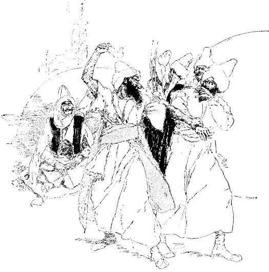 The Prince's Tent-pitcher Strikes Hajji over the Mouth With his Slipper. 6.jpg