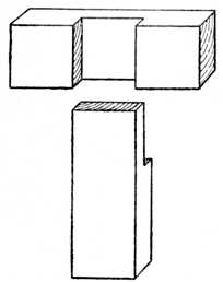 Fig. 30.—Halved T Joint.