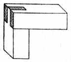 Fig. 78.—Bridle Joint     at Corner of Frame.